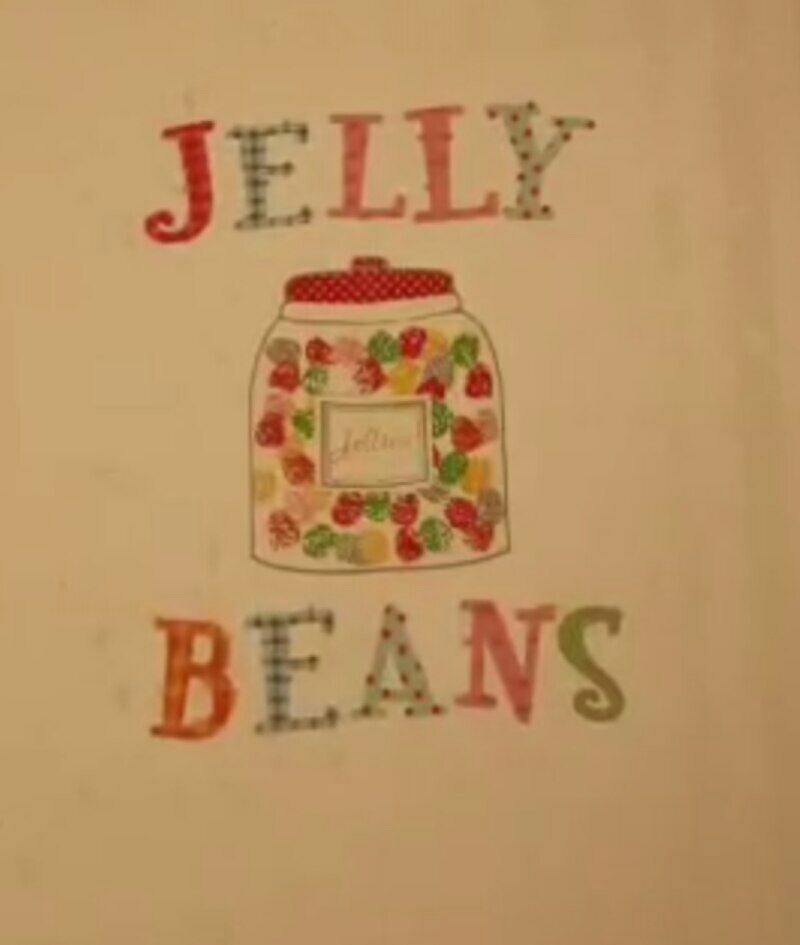 کاغذدیواری جلی بینز JELLY BEANS