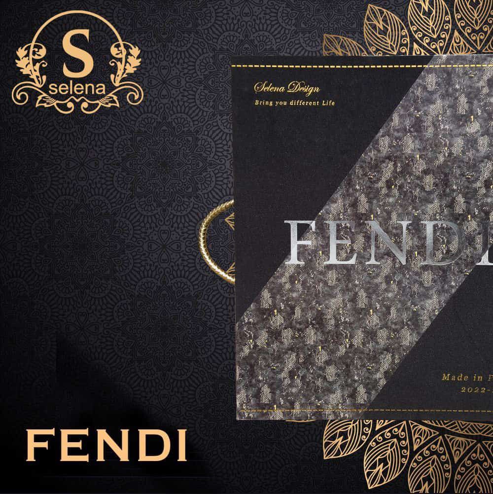 کاغذدیواری فندی سلنا دیزاین FENDI