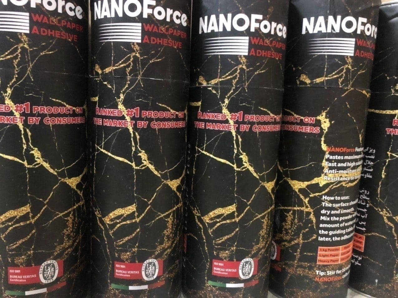 چسب کاغذدیواری نانوفورس نانو فیکس NANOFORCE