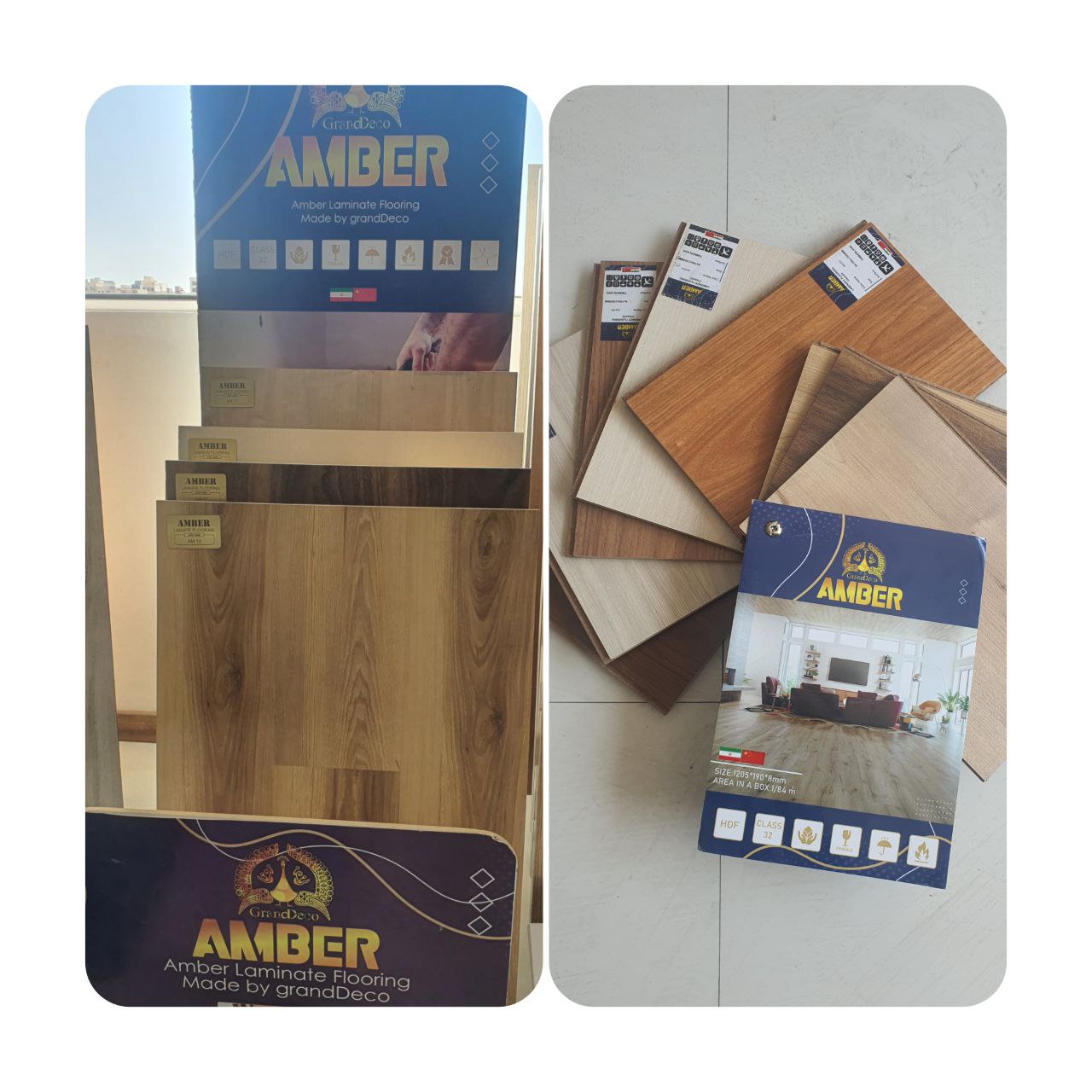 پارکت لمینت آمبر AMBER
