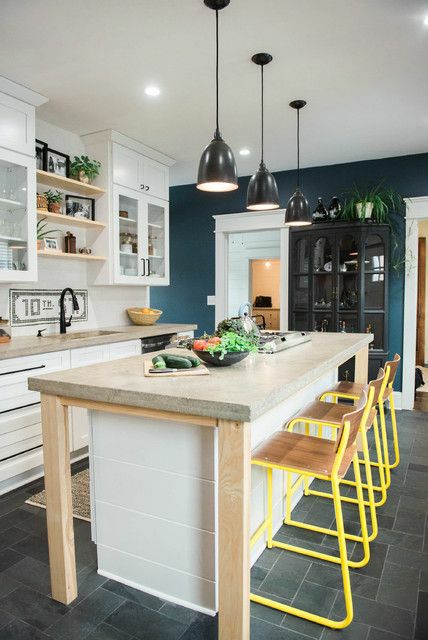 چند ایده روشن برای افزودن کمی رنگ به آشپزخانه شما