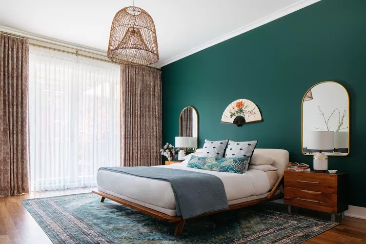 چند رنگ اتاق خواب که فضای شما را به بهشت ​​تبدیل می کند