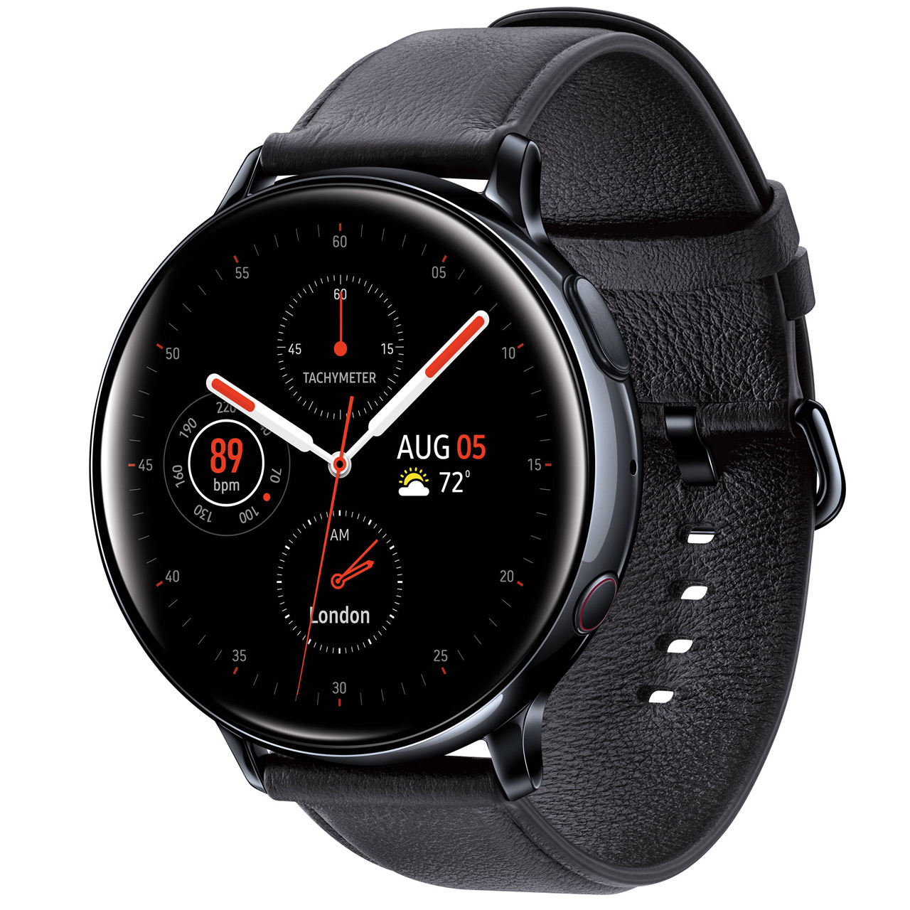 ساعت هوشمند سامسونگ مدل Galaxy Watch Active2 40mm Leatherband Smart