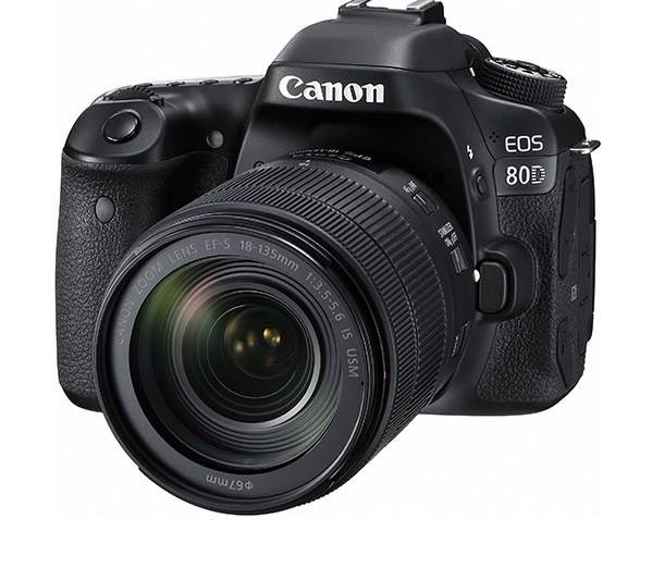 دوربین دیجیتال canon کانن مدل Eos 80D EF S به همراه لنز 18-135 میلی متر f/3.5-5.6 IS USM