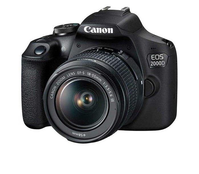 دوربین دیجیتال canon کانن مدل EOS 2000D به همراه لنز 18-55 میلی متر DC III
