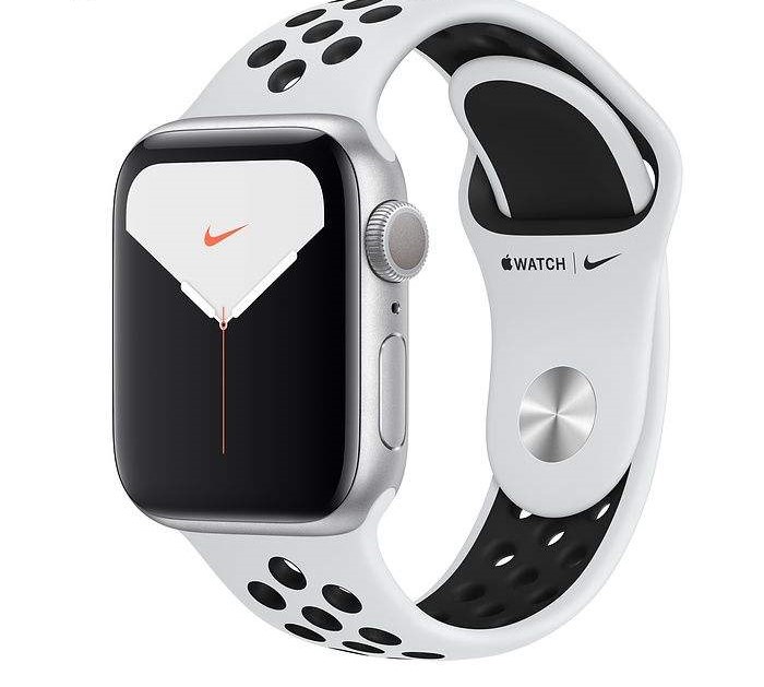 ساعت هوشمند اپل واچ سری 5 مدل 44mm\40mm Aluminum Case With Nike Sport Band