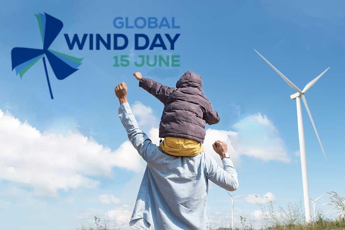 ۱۵ ژوئن ⁧روز جهانی باد⁩ است. 