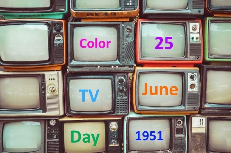 امروز ۲۵ ژوئن ⁧روز تلویزیون رنگی⁩ است.