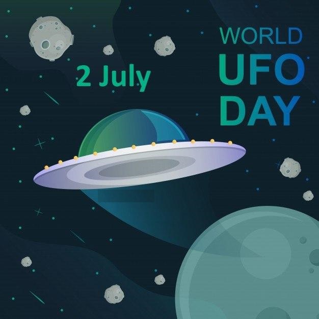 امروز۲ ژوئیه ⁧ روز جهانی بشقاب پرنده⁩ یا ⁧یوفو⁩ (UFO) است.