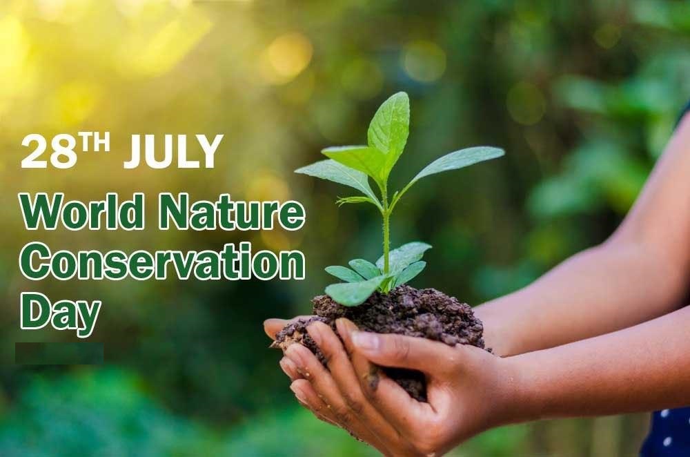 ۲۸ ژوئیه ⁧روز جهانی حفاظت از طبیعت⁩ است. 