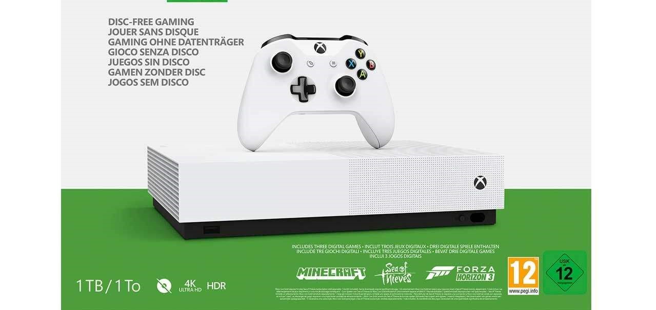 Xbox One S ALL DIGITAL