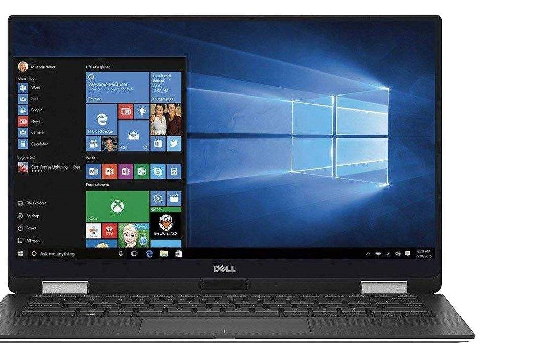 لپ تاپ 15 اینچی دلDell  مدل XPS 15 9575 2-in-1